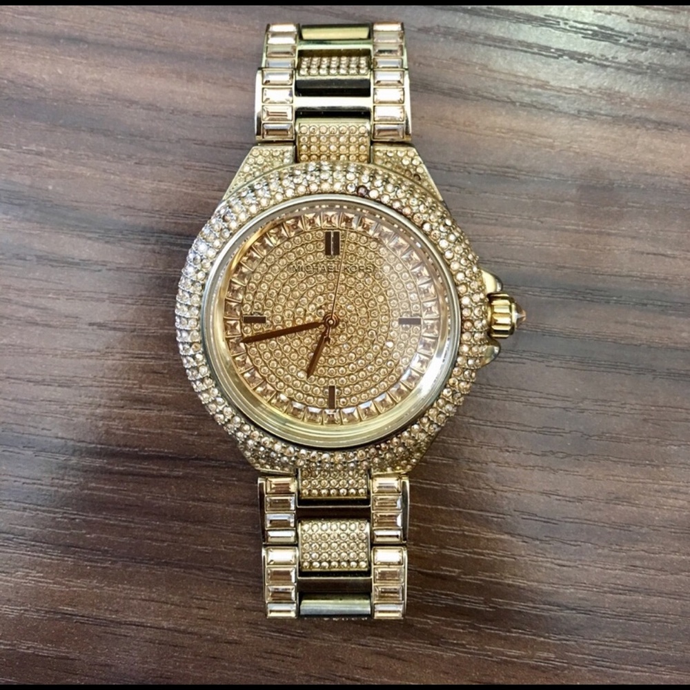 Authentic Michael Kors Gold Camille Watch